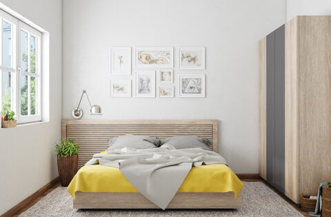 7 stylish 2-door wardrobe designs for master bedrooms with space-saving features