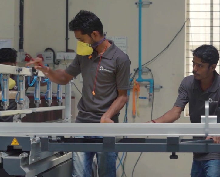 Production begins at our factory