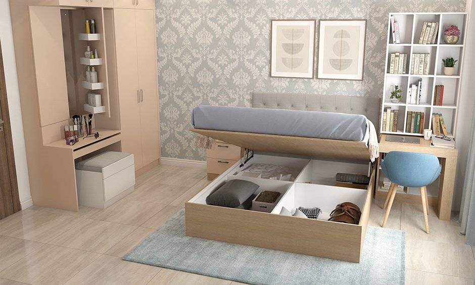 A room for guests, A master bedroom and kid’s room