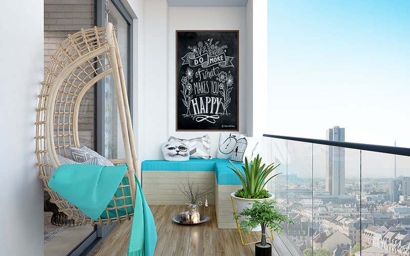 Outdoor balcony furniture design ideas for your home