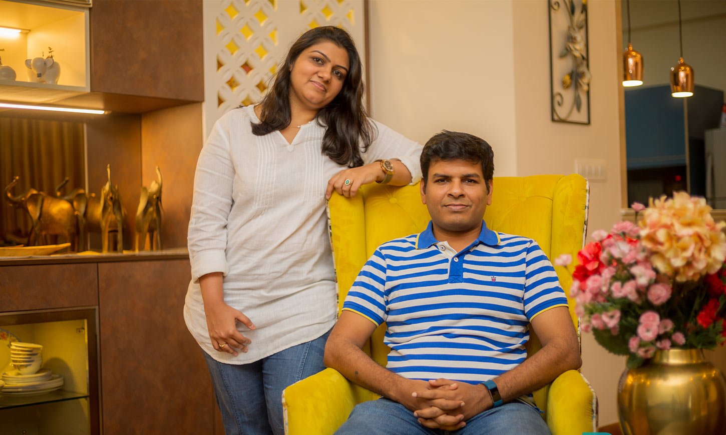 Home interior designed by best interior design in bangalore