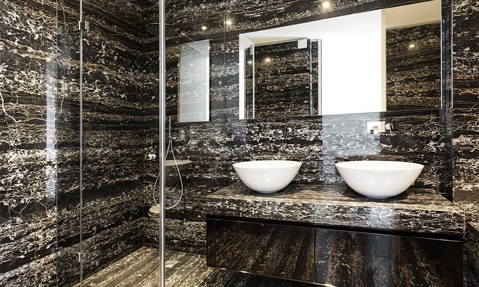 Black bathroom designs for your home interiors