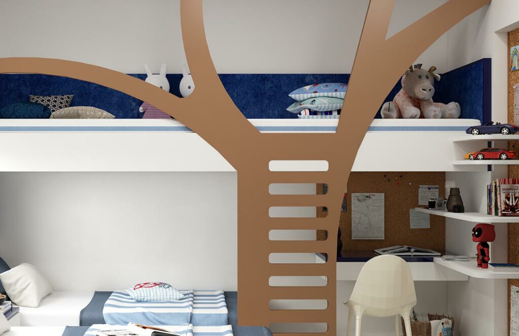 Bedroom colours to shape kids mood