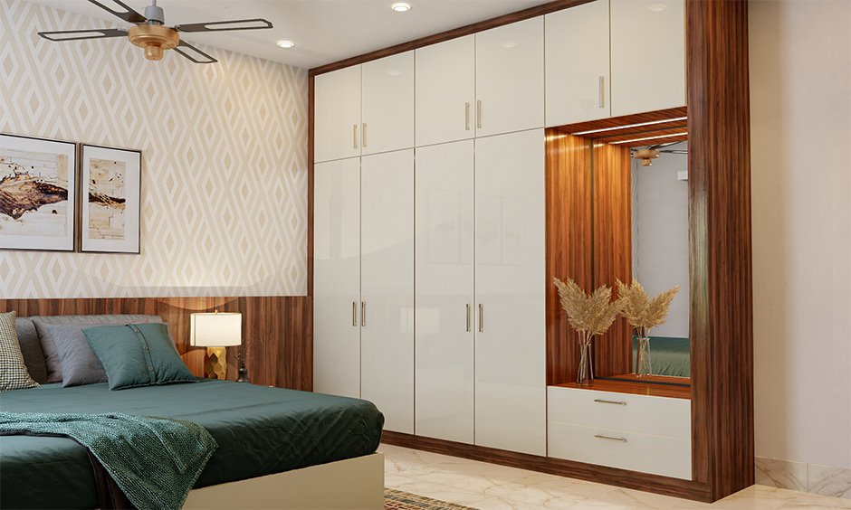 Elegant white wardrobe designs for your bedroom