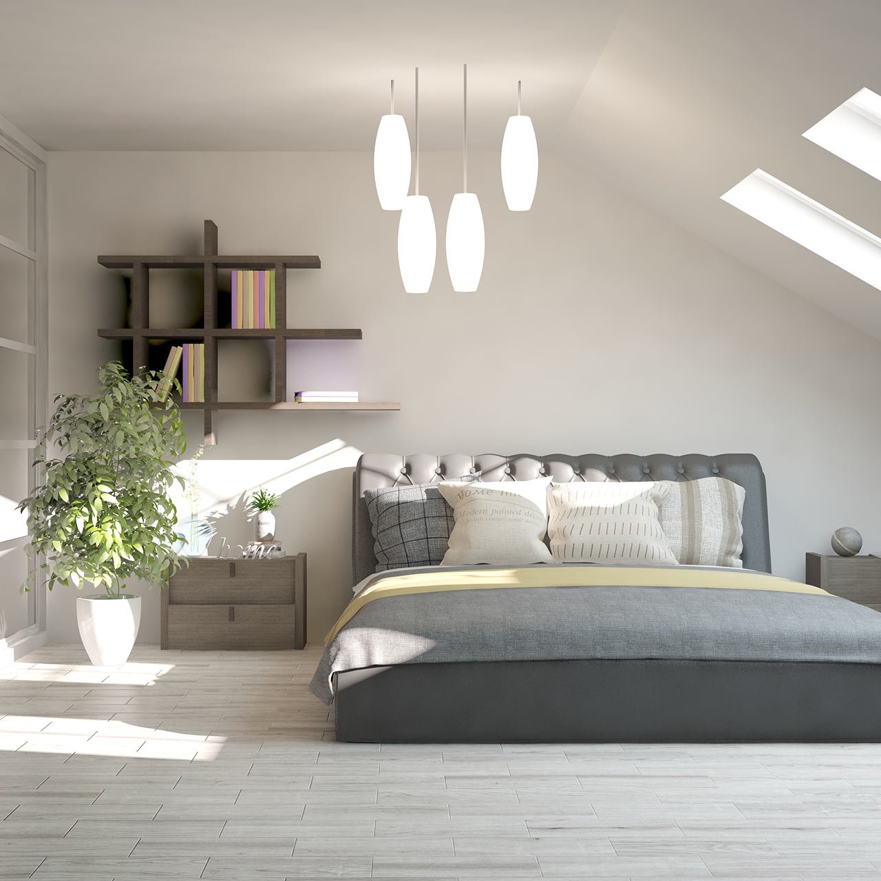 Furniture Ideas for Scanadivian Style Bedroom Design