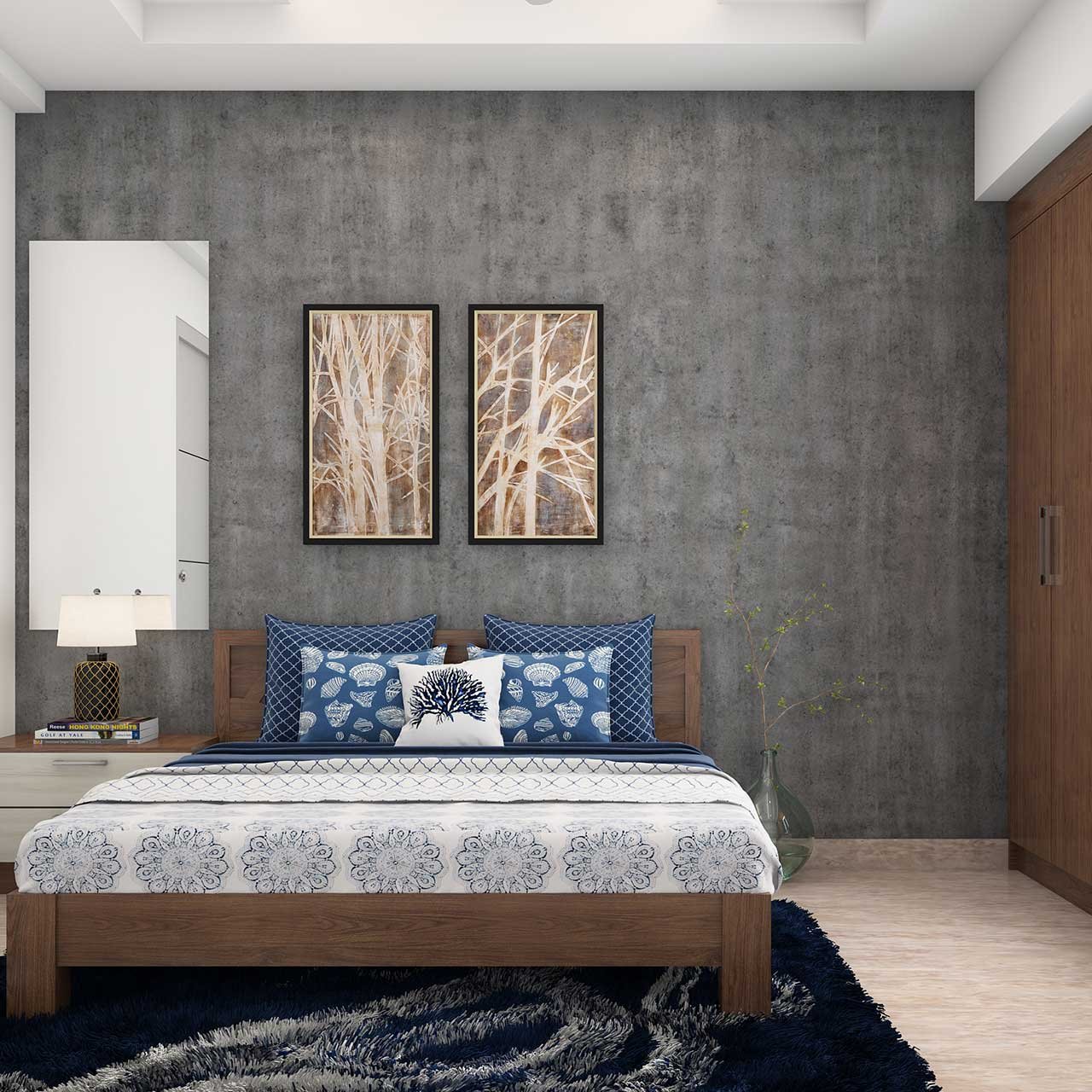 Indian style bedroom designs are all about rich textiles, antique furniture, and handicrafts