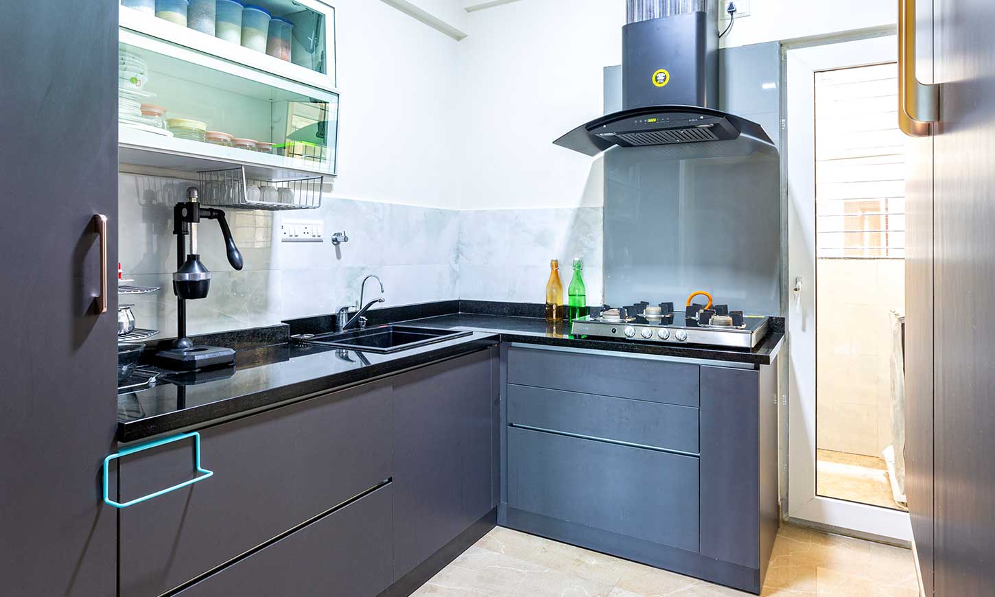 interior decoration for flats in bangalore for modulat kitchen by design cafe