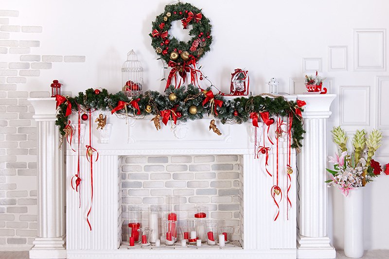 Indoor christmas decoration for cozy corners for a joyous vibe