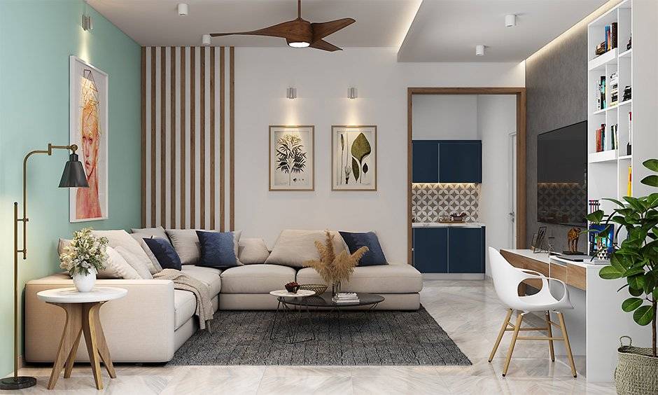 Kid-friendly living room design idea with sectional sofa is a great space-saving option Kid-friendly living room design idea with sectional sofa is a great space-saving option