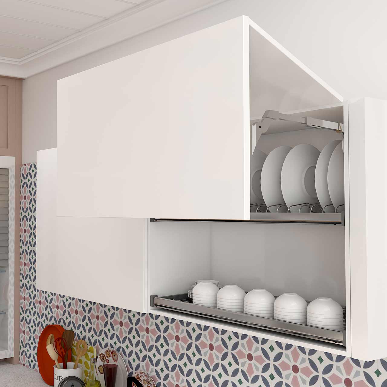 Kitchen Lifts for Less Clutter