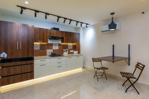 Modular kitchen designs are available at Design Cafe banjara hills, hyderabad experience centre