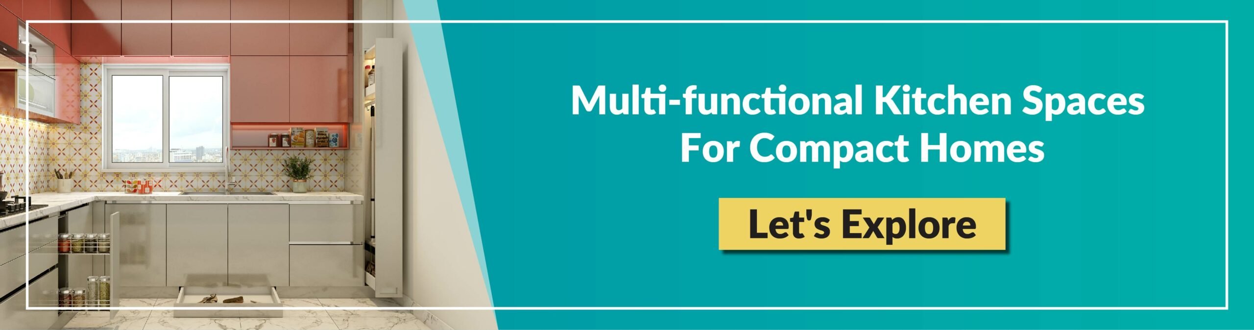 Multi functional kitchen spaces for compact homes