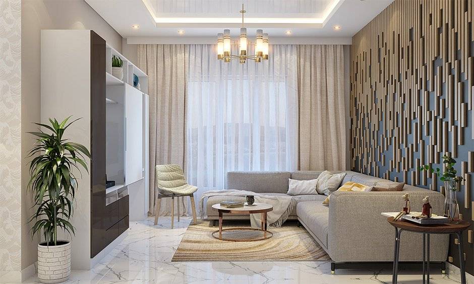 Opt for furniture with legs for a rectangular living room to make spaces look more open and spacious  Opt for furniture with legs for a rectangular living room to make spaces look more open and spacious