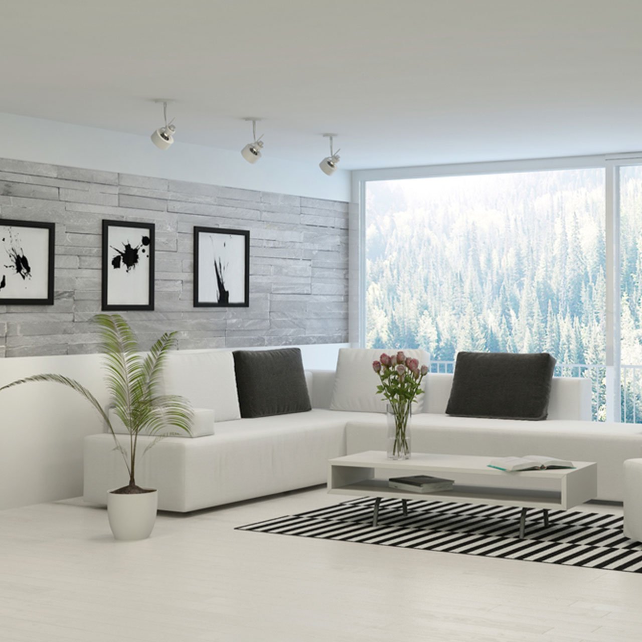 Choose the right color for your modern penthouses design