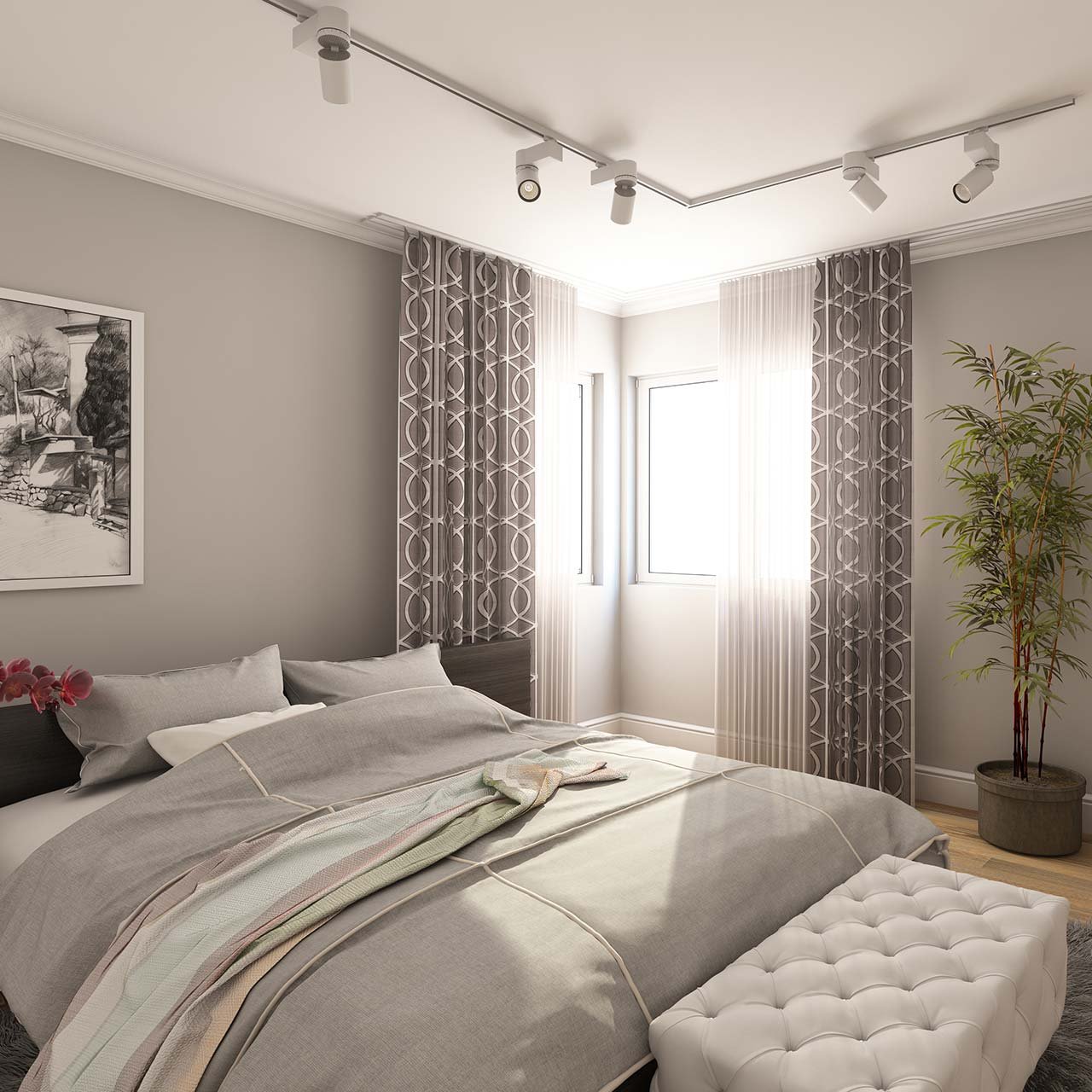 Country style interior design with simplicity for sophistication