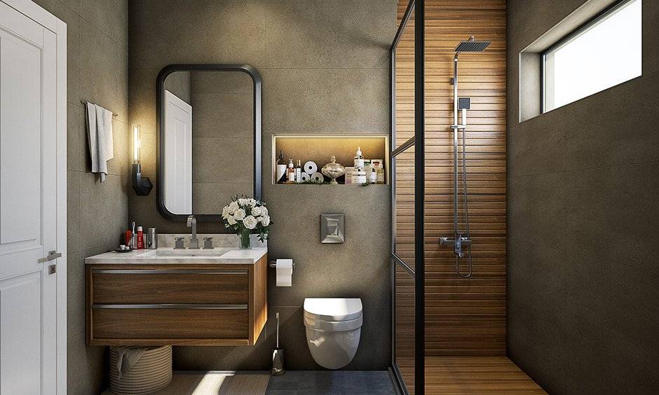 Fixture bathroom materials stainless are chrome plated to prevent rusting & highly durable.