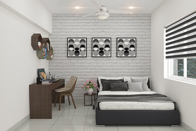 Study room design with bed for your home