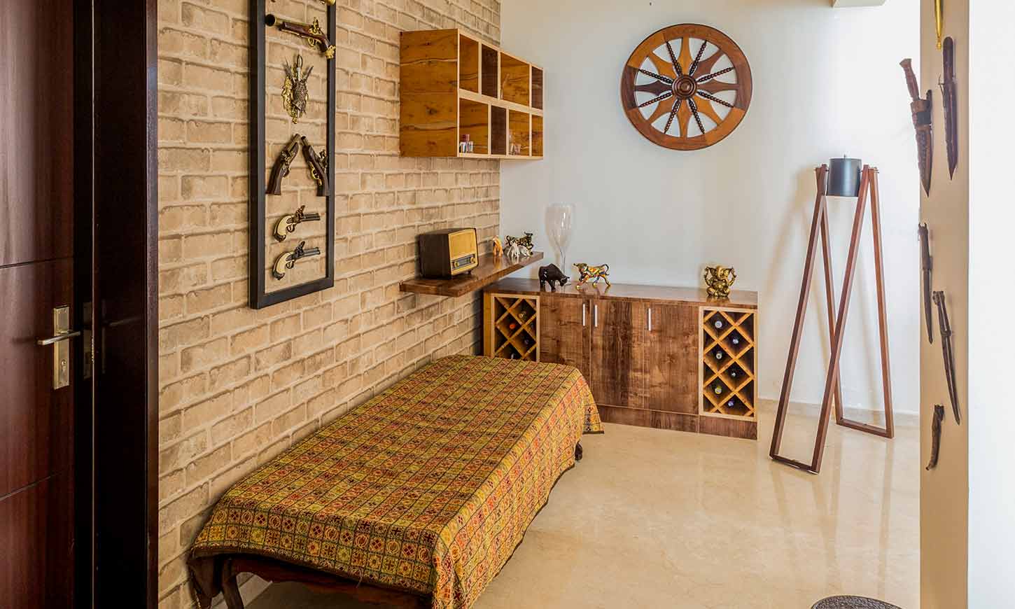 Gallery designed by one of the top interior design firms in bangalore