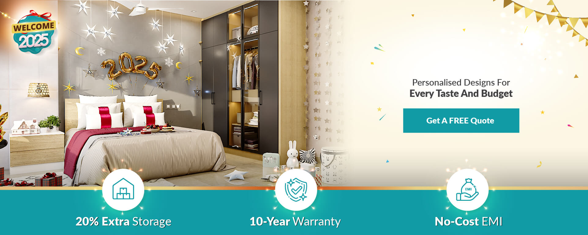 Top interior designers in India providing space-saving solutions for your home interiors