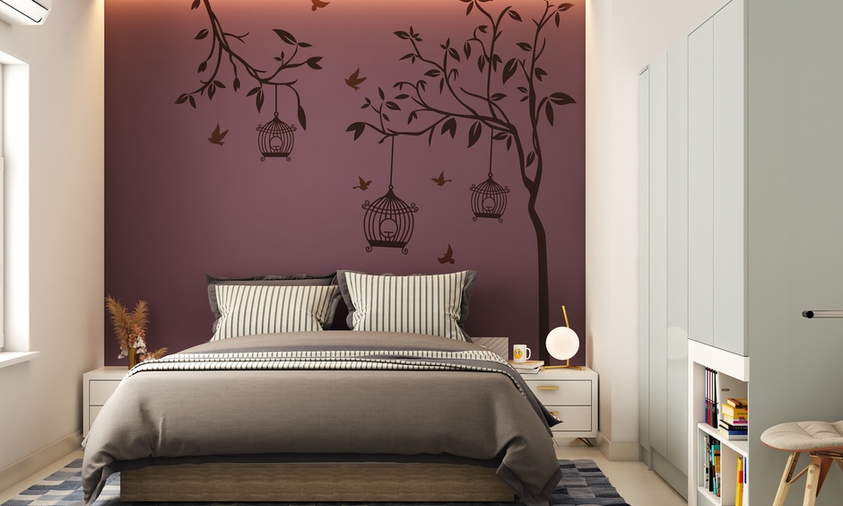 Stylish and affordable wall stickers for bedroom decor