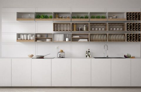White kitchen cupboard designs for your home